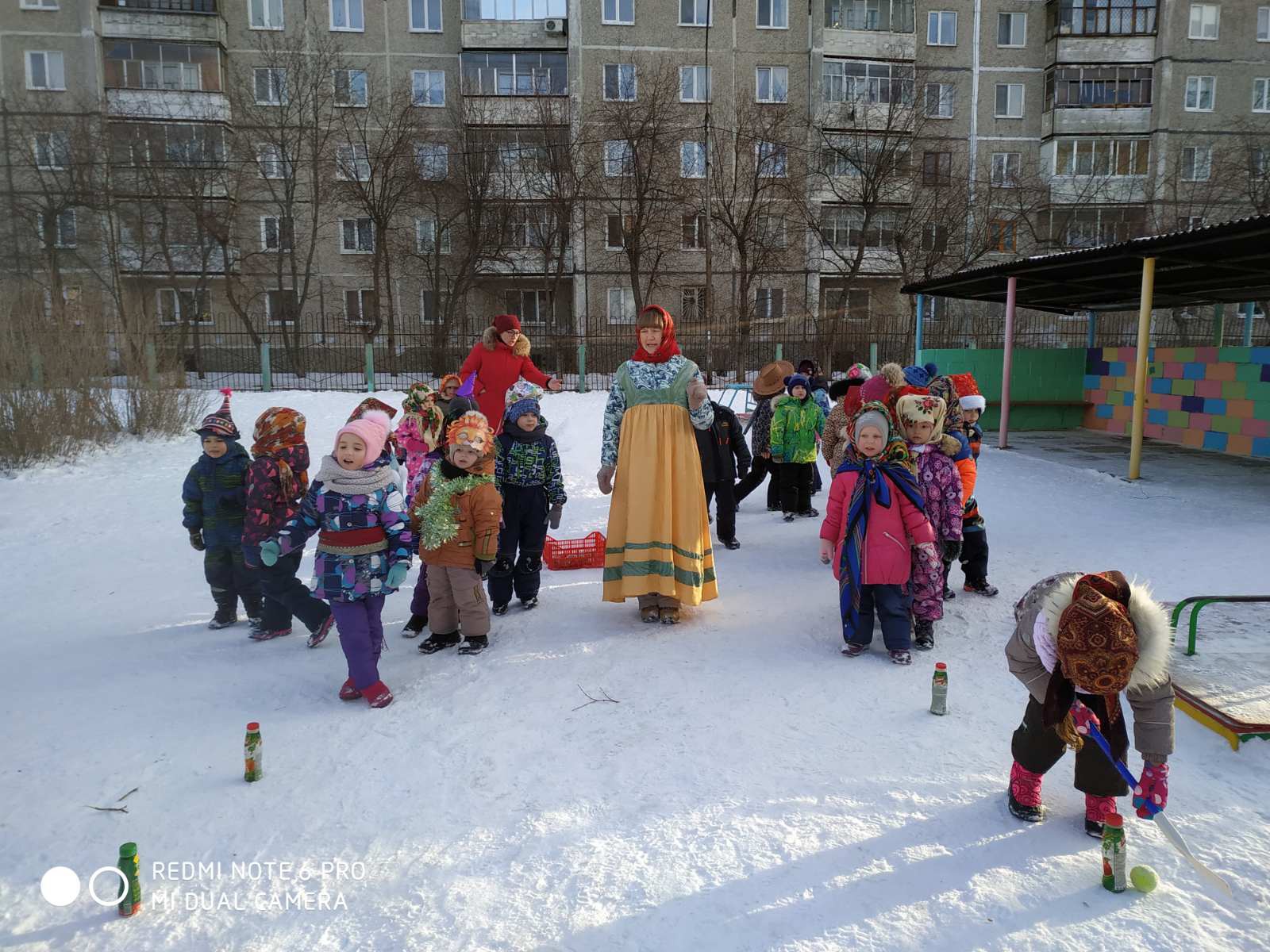 Зимние забавы в детских садах на ГГМ